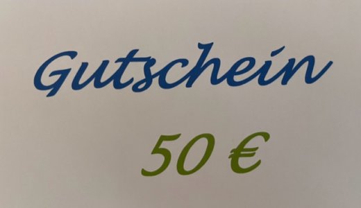 Gutschein  50 €