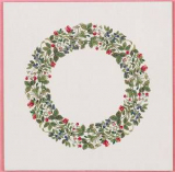 Tischdecke Wildbeerenkranz