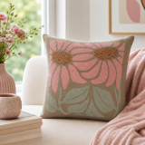 Kissen  Pink flowers