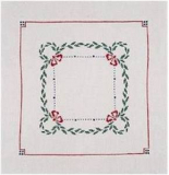 Jugendstildeckchen Kranz