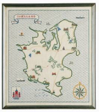 Landkarte von Sjaelland