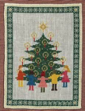 Weihnachtsbaum mit Kindern