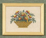 Blumen im Korb / Tagetes - Serie mit 6 Motiven