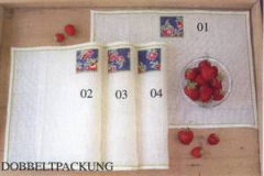 Platzdeckchen Erdbeeren 1 (Doppelpackung)